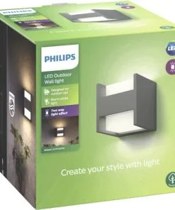 PHILIPS LED Buitenlamp Arbour Dubbel Antraciet 9 PHILIPS LED Buitenlamp Arbour Dubbel Antraciet -Binnenverlichting Verkoopwinkel DV 8 5976371 08 4c DE 20220624051651