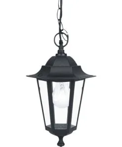 EGLO Buiten Hanglamp Laterna Zwart