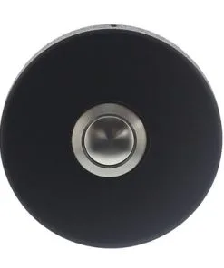 INTERSTEEL Beldrukker Ø 49 Mm Zwart Mat