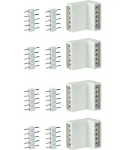 PAULMANN MaxLED Hoekverbinder Wit, 4 Stuks