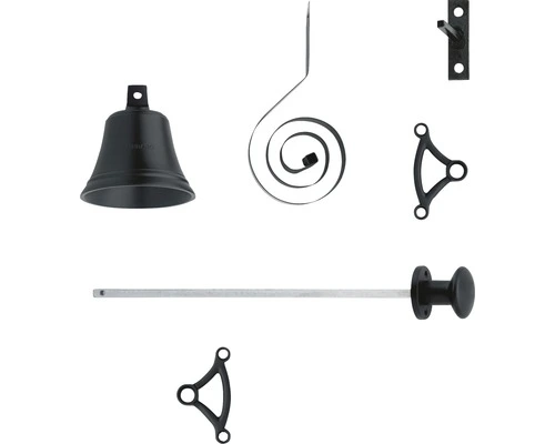 INTERSTEEL Trekbel Garnituur Mat Zwart 1 INTERSTEEL Trekbel Garnituur Mat Zwart