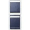 ROTH LANGE Opbouw Combinatie Wandcontactdoos 1-voudig + Wisselschakelaar RA IP55 Gijs/blauw Spatwaterdicht