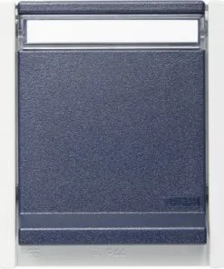 ROTH LANGE Opbouw Wandcontactdoos (wcd) 1-voudig RA IP55 Gijs/blauw Spatwaterdicht