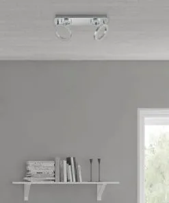 FLAIR LED Opbouwspot Adhara 2-lichts Chroom -Binnenverlichting Verkoopwinkel DV 8 6140203 07 4c DE 20220915154652