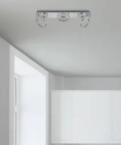 FLAIR LED Opbouwspot Adhara 3-lichts Chroom