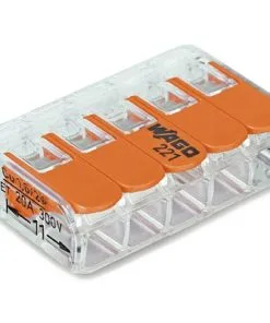 WAGO Verbindingsklem Compact 221-415, 5 Stuks