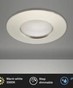 BRILONER LED Inbouwspot 8308 Ø 75 Mm Nikkel Mat
