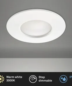 BRILONER LED Inbouwspot 8308 Ø 75 Mm Wit