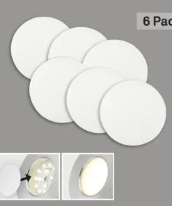 BRILONER Diffusor Voor Inbouwspots Rond, 6 Stuks