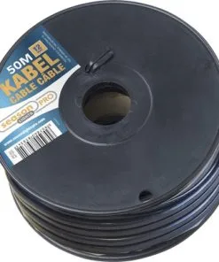 Season Lights Pro SEASONLIGHTS PRO Kabel AWG14 12V Zwart, 50 M