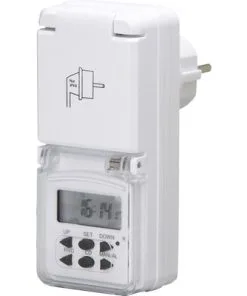 Digitale Weekschakelklok Met LCD-display IP44