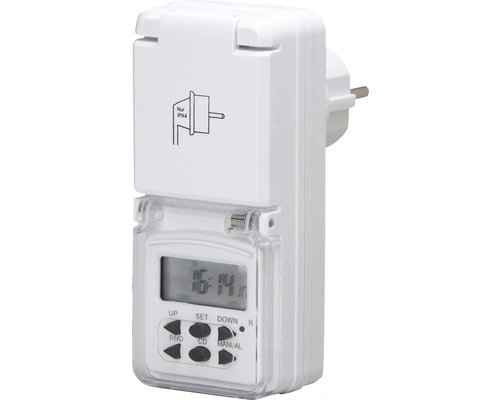 Digitale Weekschakelklok Met LCD-display IP44 1 Digitale Weekschakelklok Met LCD-display IP44