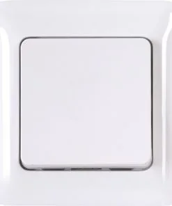 ROTH LANGE Inbouw Wisselschakelaar Met Afdekraam Polarwit