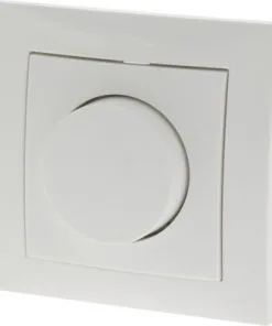 EXIN Inbouw Basiselement Dimmer Universeel 6-50 W Polarwit