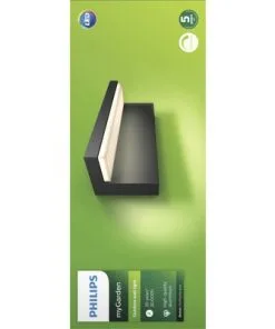 PHILIPS LED Buitenlamp Bustan Antraciet -Binnenverlichting Verkoopwinkel DV 8 6274569 13 4c DE 20190311101654