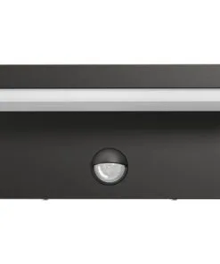 PHILIPS LED Buitenlamp Bustan Met Sensor Antraciet