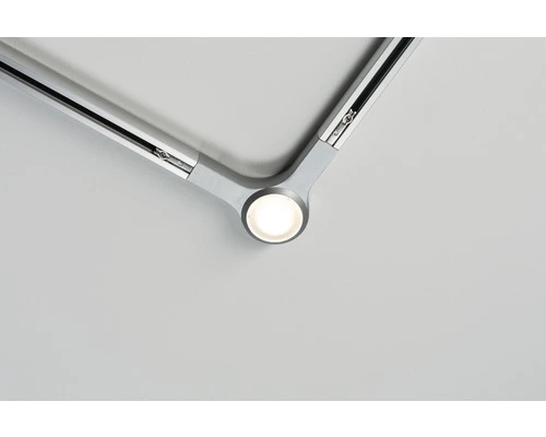 PAULMANN URail LED L-verbinder Chroom Mat 2 PAULMANN URail LED L-verbinder Chroom Mat - Afbeelding 2