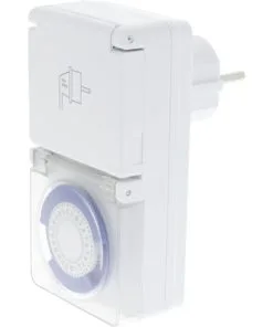 Tijdschakelaar Mechanisch Voor Buiten IP44 Wit