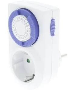 INTERTEK Tijdschakelaar Mechanisch Wit