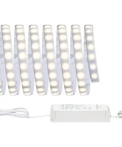 PAULMANN MaxLED 500 LED-strip Basisset Warmwit 300 Cm Zilver Gecoat