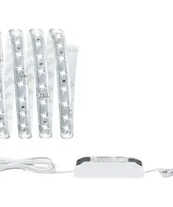 PAULMANN MaxLED 500 LED-strip Basisset Daglichtwit 150 Cm Zilver Gecoat
