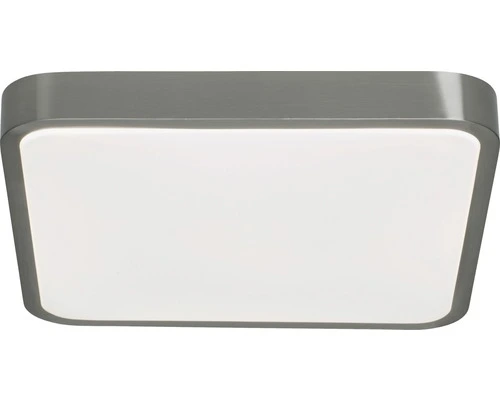 AEG LED Plafonniere Mikel 38x38 Cm Wit-nikkel 1 AEG LED Plafonniere Mikel 38x38 Cm Wit-nikkel