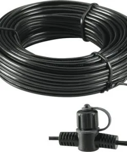 Season Lights SEASONLIGHTS Hoofdkabel Met 4 Aansluitingen 10 M, Zwart