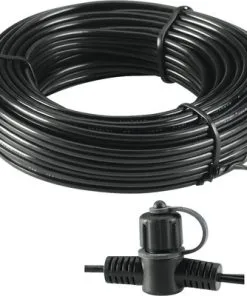 Season Lights SEASONLIGHTS Hoofdkabel Met 6 Aansluitingen 15 M, Zwart