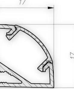 LED-strip Profiel LPU17 Aluminium 200 Cm -Binnenverlichting Verkoopwinkel DV 8 6501802 04 4c CH 20210208104759