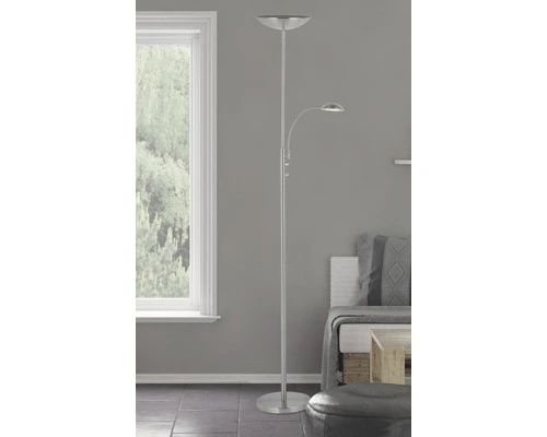 BRILLIANT LED Vloerlamp Rosanna Met Leeslamp 1 BRILLIANT LED Vloerlamp Rosanna Met Leeslamp