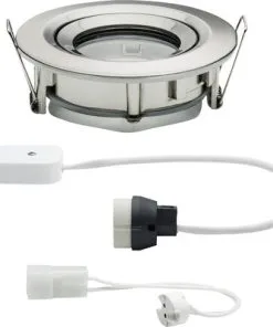 PAULMANN Inbouwspot Nova Plus Ø 93 Mm Geborsteld Staal 6 PAULMANN Inbouwspot Nova Plus Ø 93 Mm Geborsteld Staal -Binnenverlichting Verkoopwinkel DV 8 6599343 03 4c NL 20180425132921