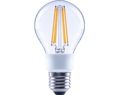 FLAIR LED Filament Lamp Met Batterij E27/6,5W Kogelvorm Helder 1 FLAIR LED Filament Lamp Met Batterij E27/6,5W Kogelvorm Helder