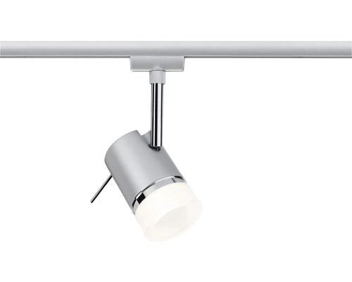 PAULMANN URail Spot Pipe Chroom Mat (excl. Lichtbron) 2 PAULMANN URail Spot Pipe Chroom Mat (excl. Lichtbron) - Afbeelding 2