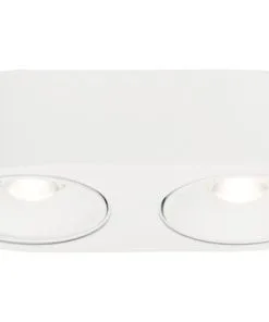 AEG LED Plafondlamp Leca 2-lichts Wit