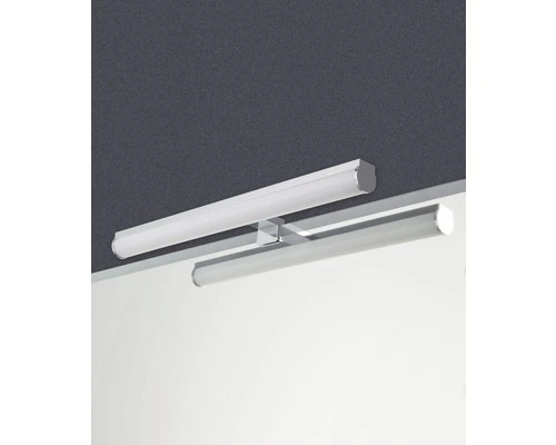 BASANO LED Spiegelverlichting Baiso Chroom 30 Cm 2 BASANO LED Spiegelverlichting Baiso Chroom 30 Cm - Afbeelding 2