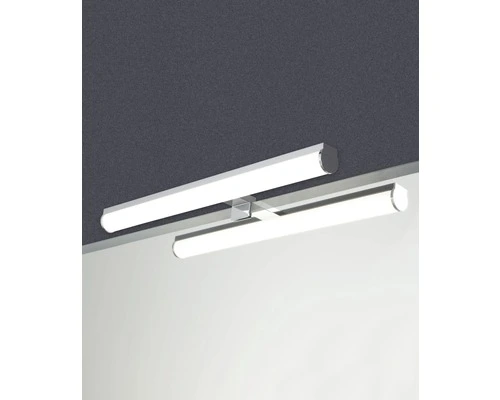 BASANO LED Spiegelverlichting Baiso Chroom 30 Cm 3 BASANO LED Spiegelverlichting Baiso Chroom 30 Cm - Afbeelding 3