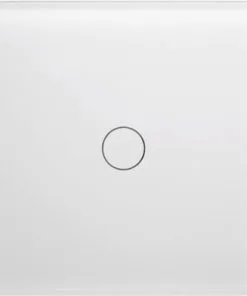 ONE TWO TOUCH Glaspaneel Enkel Voor Touch Schakelmateriaal Wit