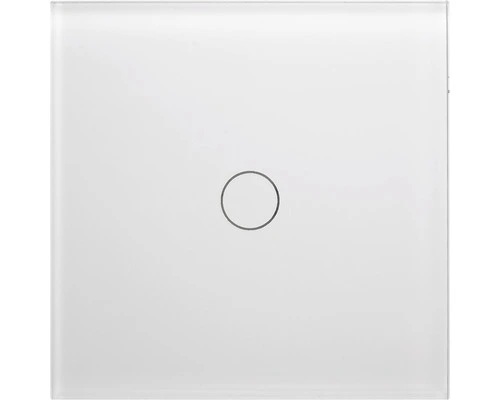 ONE TWO TOUCH Glaspaneel Enkel Voor Touch Schakelmateriaal Wit 1 ONE TWO TOUCH Glaspaneel Enkel Voor Touch Schakelmateriaal Wit