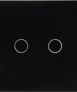 ONE TWO TOUCH Glaspaneel Dubbel Voor Touch Schakelmateriaal Zwart 7 ONE TWO TOUCH Glaspaneel Dubbel Voor Touch Schakelmateriaal Zwart -Binnenverlichting Verkoopwinkel DV 8 6746908 03 4c NL 20190430111652