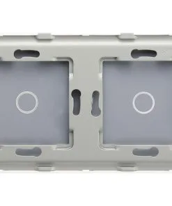 ONE TWO TOUCH Glaspaneel 2x Enkel Voor Touch Schakelmateriaal Zwart 5 ONE TWO TOUCH Glaspaneel 2x Enkel Voor Touch Schakelmateriaal Zwart -Binnenverlichting Verkoopwinkel DV 8 6746935 03 4c NL 20190612161757 1