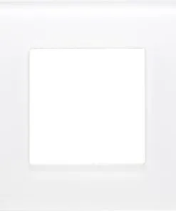 ONE TWO TOUCH Afdekraam Glas 1-voudig Wit