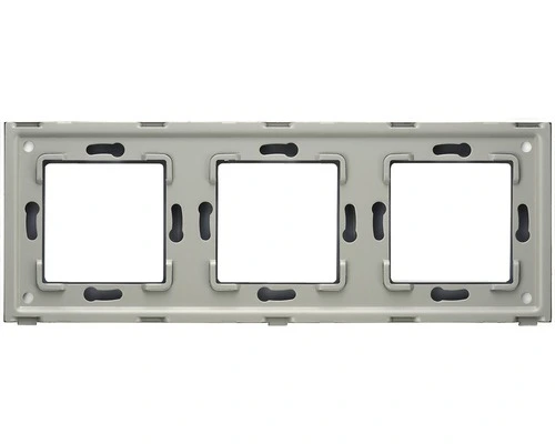 ONE TWO TOUCH Afdekraam Glas 3-voudig Wit 3 ONE TWO TOUCH Afdekraam Glas 3-voudig Wit - Afbeelding 3