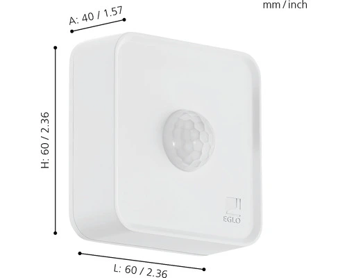 EGLO CROSSLINK-C Bewegingsmelder IP44 Wit 3 EGLO CROSSLINK-C Bewegingsmelder IP44 Wit - Afbeelding 3