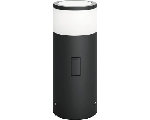 PHILIPS Hue White And Color Ambiance LED Sokkellamp Calla Zwart 24V (excl. Transformator) 2 PHILIPS Hue White And Color Ambiance LED Sokkellamp Calla Zwart 24V (excl. Transformator) - Afbeelding 2
