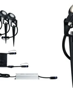 PAULMANN Plug & Shine Grondspot Sting IP67 24V Antraciet (basisset) -Binnenverlichting Verkoopwinkel DV 8 6781641 06 4c CH 20190702104653