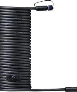PAULMANN Plug & Shine Aansluitkabel Met 2 Uitgangen IP68 Zwart, 10 Meter