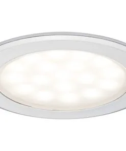 PAULMANN Meubel LED Inbouwspot Chroom, 2 Stuks