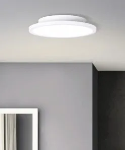 BRILLIANT LED Paneel Buffi Ø 25 Cm Warmwit Wit