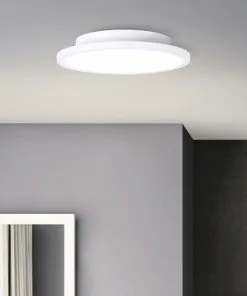 BRILLIANT LED Paneel Buffi Ø 25 Cm Neutraalwit Wit