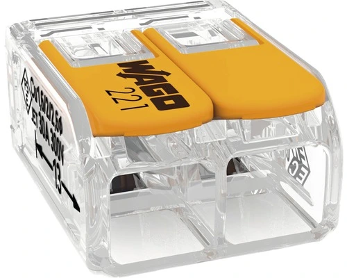 WAGO Verbindingsklem Compact 221-612, 50 Stuks 1 WAGO Verbindingsklem Compact 221-612, 50 Stuks